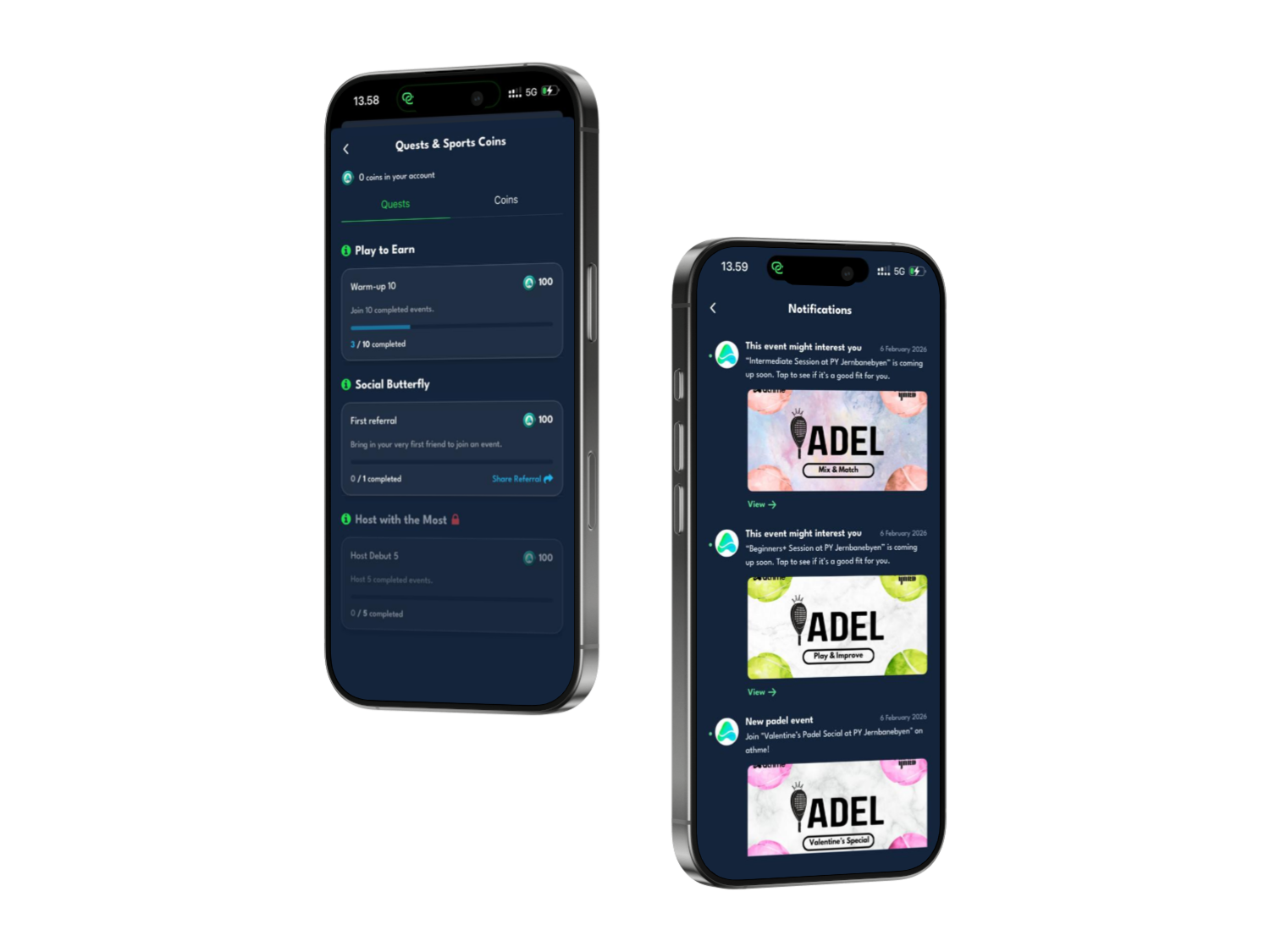 Athme Project Screens